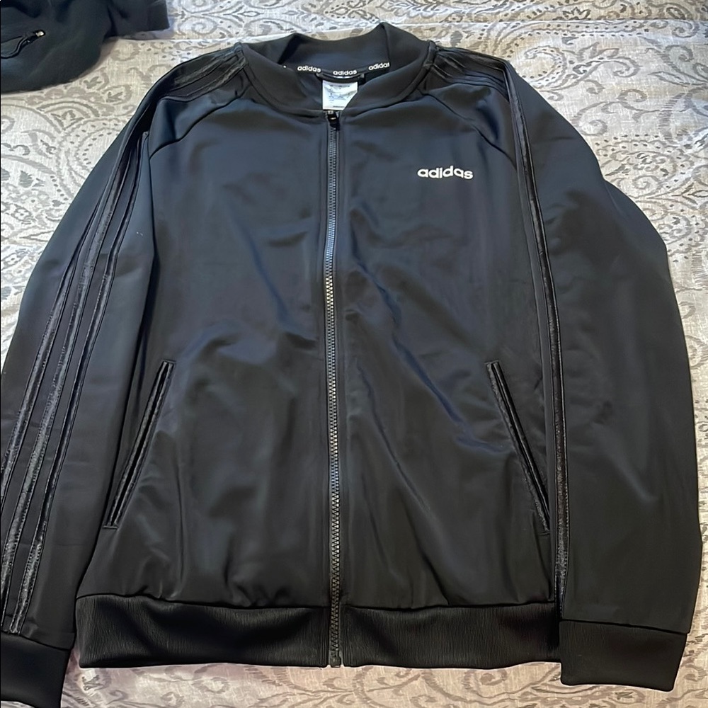 NWOT Adidas Black Track Jacket